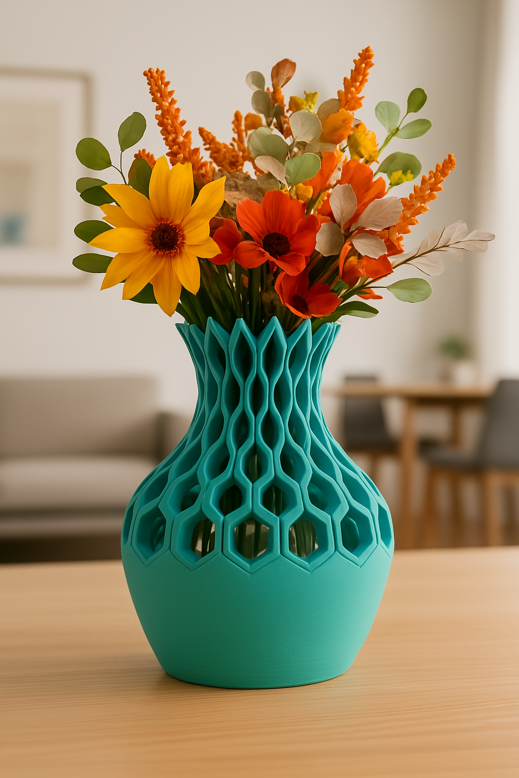 Vase „Hexa“ – Design trifft auf Struktur