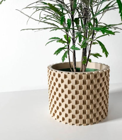 Cheo 3D Pflanztopf – Geometrische Raffinesse für modernes Grün