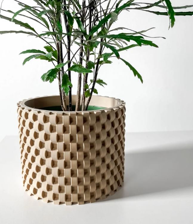 Cheo 3D Pflanztopf – Geometrische Raffinesse für modernes Grün
