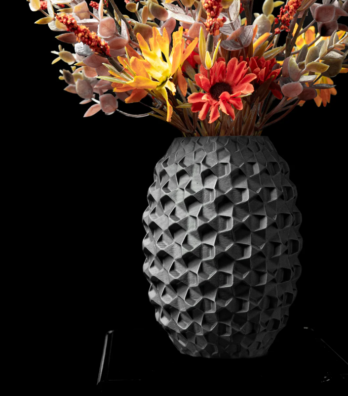 Vase "Cobble Flower Vase" – Geometrie als Statement