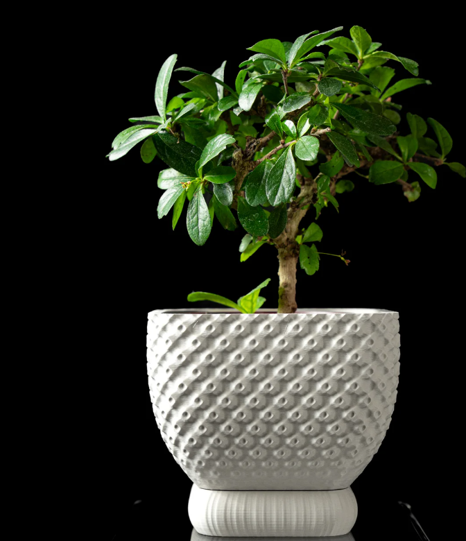 Connect Planter Pot – Strukturierte Eleganz im 3D-Design