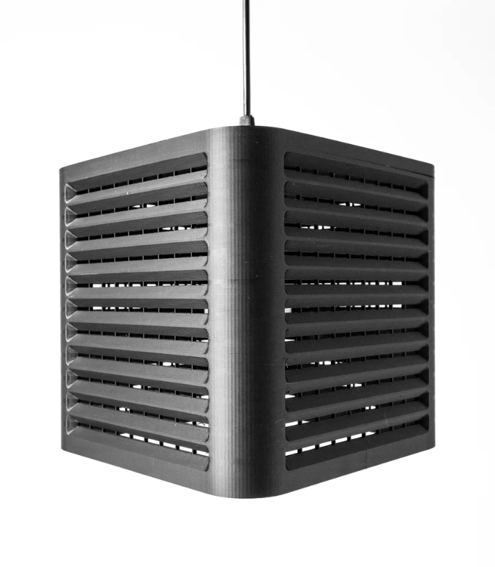 "Coro" – 3D-gedruckte Designleuchte mit klarer Linienführung und moderner Struktur