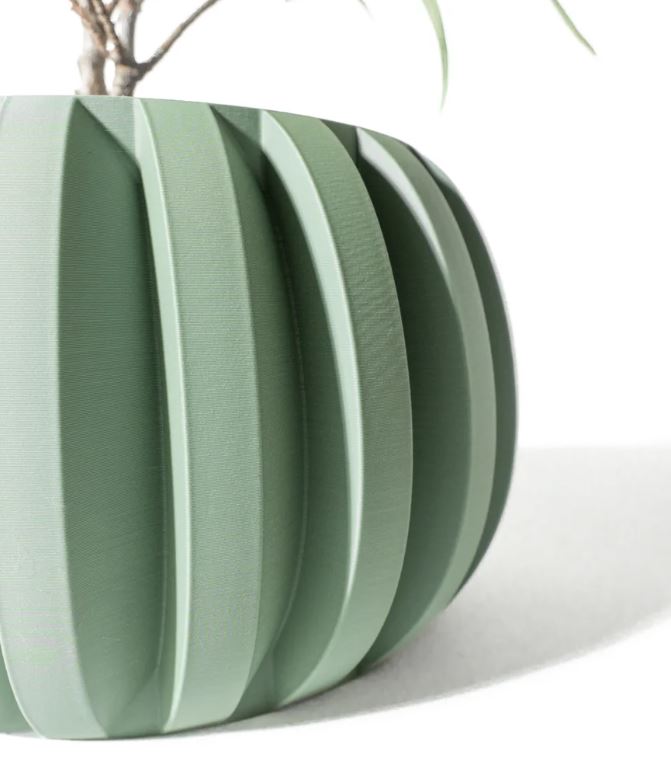 Der Jone – Zeitloser 3D-Pflanztopf mit klarer Struktur