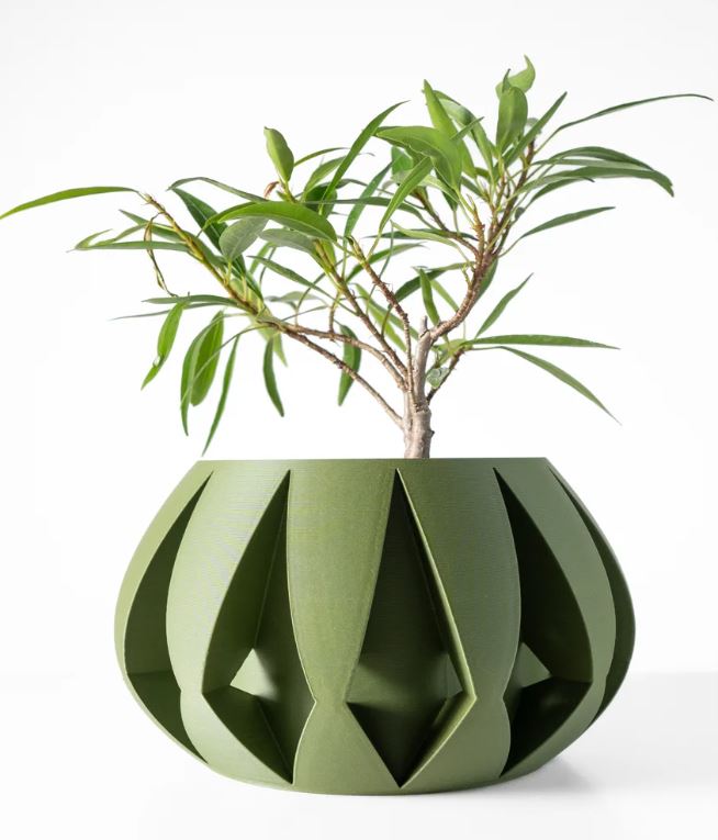 Der Moki – 3D-Pflanztopf mit gefalteter Skulpturform