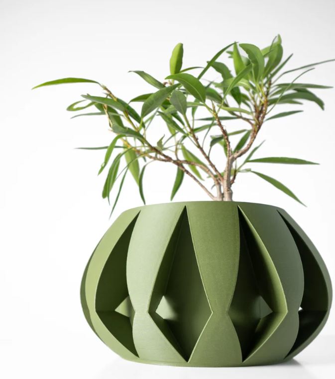 Der Moki – 3D-Pflanztopf mit gefalteter Skulpturform