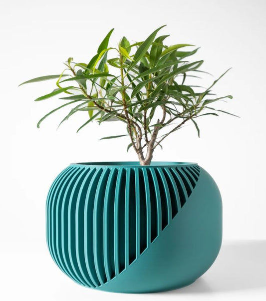 Der Narvo – 3D-Pflanztopf mit dynamischem Lamellen-Design