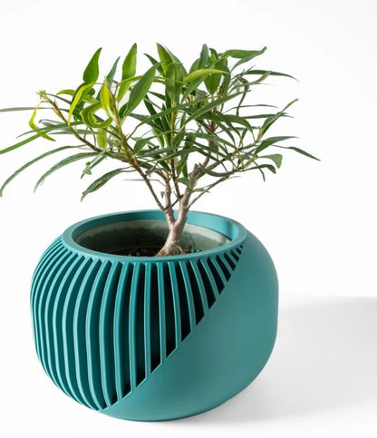 Der Narvo – 3D-Pflanztopf mit dynamischem Lamellen-Design