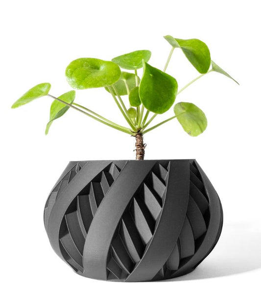 Der Silvo – 3D-Pflanztopf mit spiralförmiger Dynamik