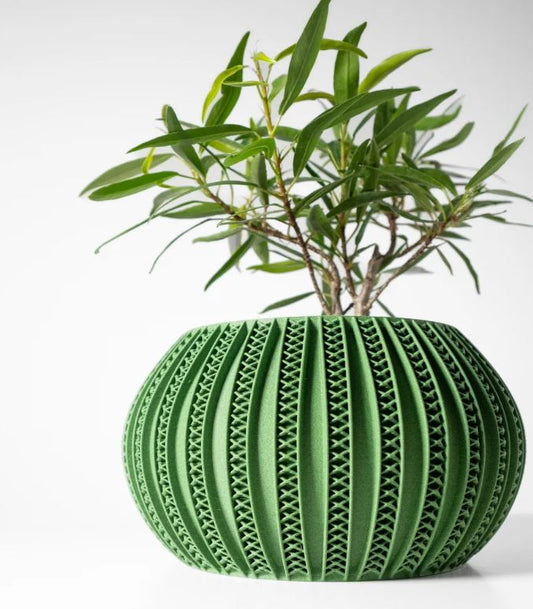 Der Syne – 3D-Pflanztopf mit strukturierter Eleganz