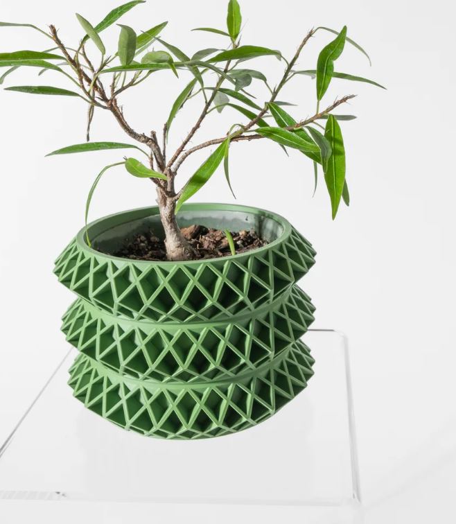 Der Tomo – 3D-Pflanztopf mit geometrischer Raffinesse
