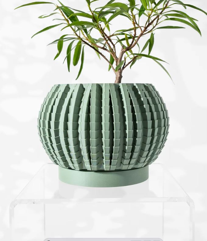 Uralo – Der strukturstarke 3D-Pflanztopf mit architektonischem Charakter