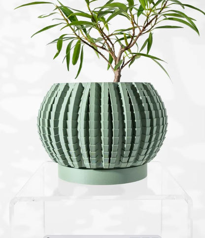 Uralo – Der strukturstarke 3D-Pflanztopf mit architektonischem Charakter