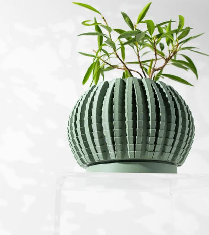 Uralo – Der strukturstarke 3D-Pflanztopf mit architektonischem Charakter
