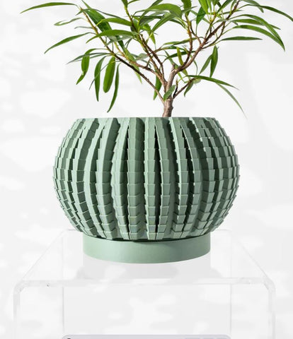 Uralo – Der strukturstarke 3D-Pflanztopf mit architektonischem Charakter