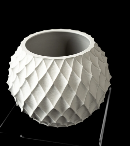 Diamond Planter Pot – Facettenreiches 3D-Design für moderne Pflanzeninszenierung
