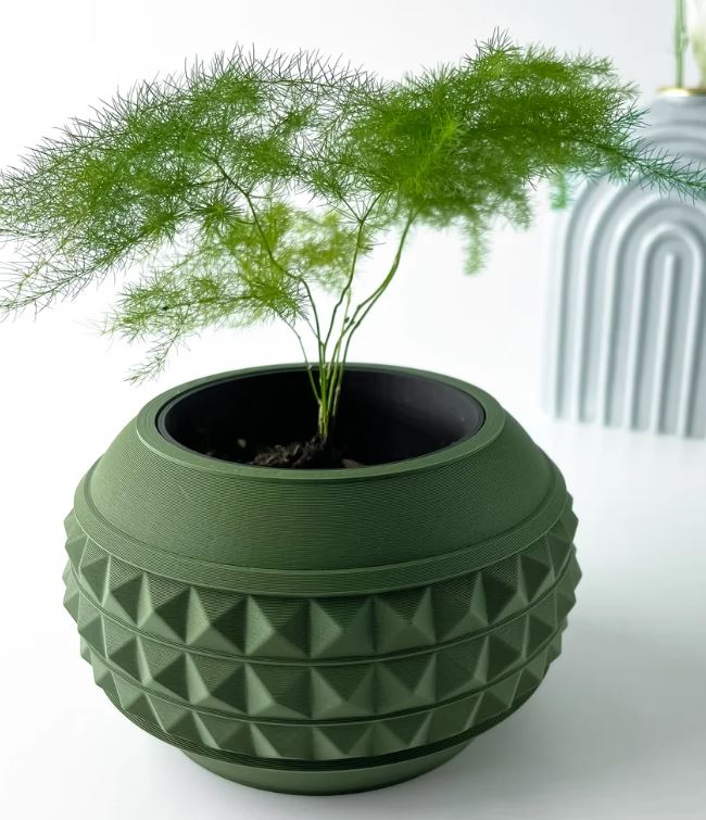 Dorvin 3D Pflanztopf – Markantes Design für moderne Wohnräume