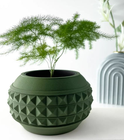 Dorvin 3D Pflanztopf – Markantes Design für moderne Wohnräume