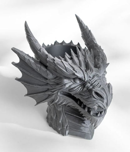 Drachen Pflanztopf – Mystik trifft modernes 3D-Design