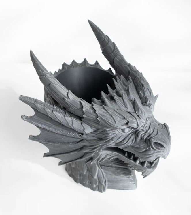 Drachen Pflanztopf – Mystik trifft modernes 3D-Design