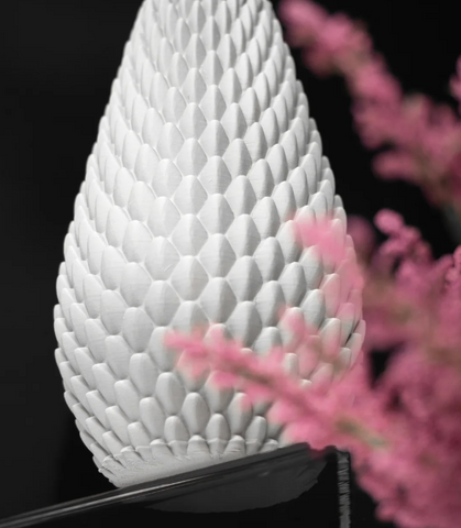 Vase „Dragonscale Flower Vase“ – Majestätische Eleganz mit Drachenstruktur