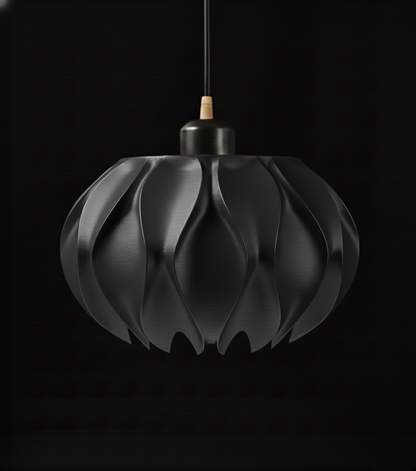 "Abyssal" Pendelleuchte – skulpturales Lichtobjekt mit organischem Charakter