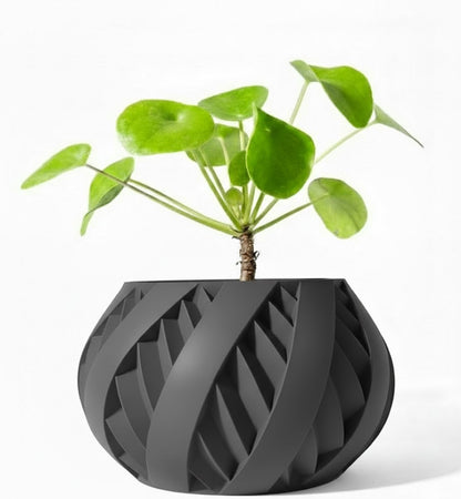 Der Silvo – 3D-Pflanztopf mit spiralförmiger Dynamik