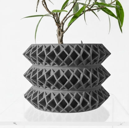 Der Tomo – 3D-Pflanztopf mit geometrischer Raffinesse