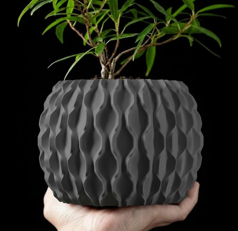 Kettenpflanzer – Organische Struktur trifft 3D-Design