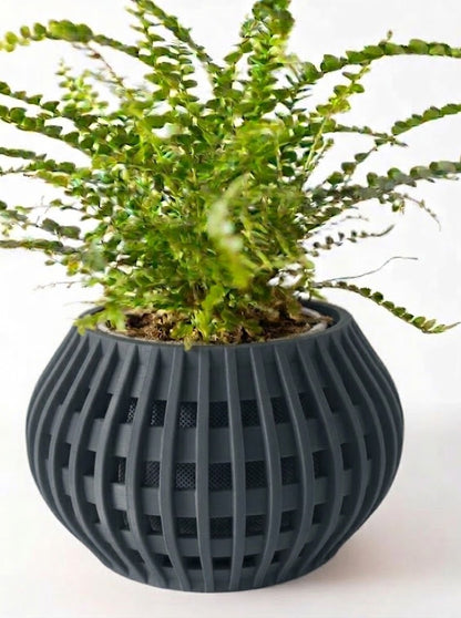 Usio Pflanztopf – 3D-Geometrie trifft sanfte Rundung
