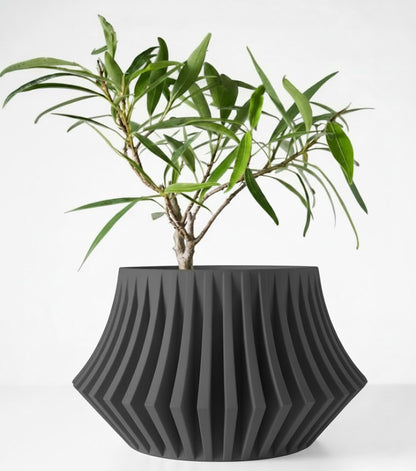 Der Jasen – Facettenreicher 3D-Pflanztopf mit architektonischem Fächerlook