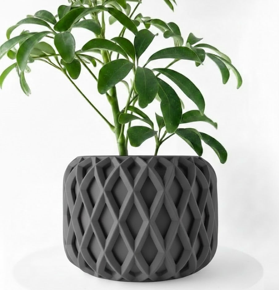 Kinao Pflanztopf – Kunstvolle Geometrie in Perfektion