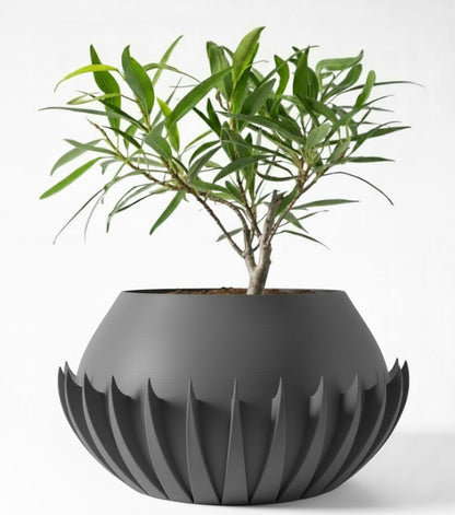 Der Lavis – Skulpturaler 3D-Pflanztopf mit dynamischer Bodenstruktur