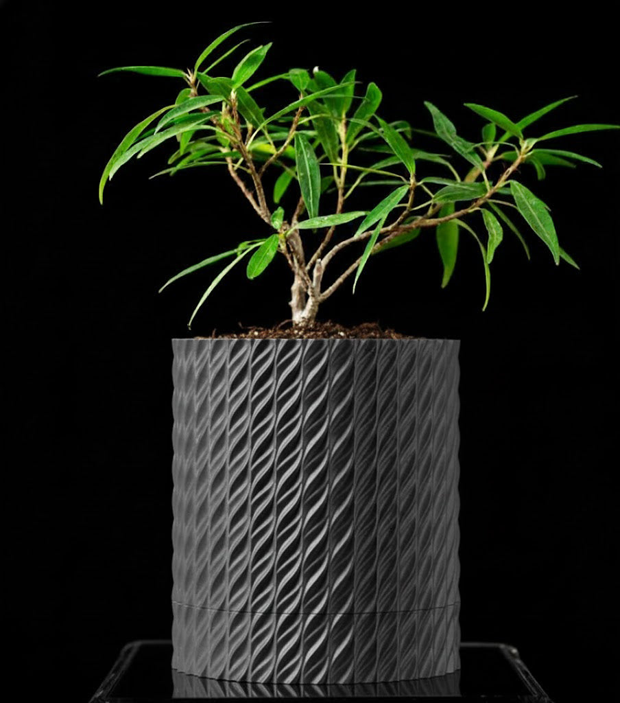 Flow Planter – Der spiraldynamische 3D-Pflanztopf