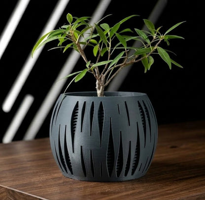 Split Pflanztopf – Architektur trifft Natur in 3D