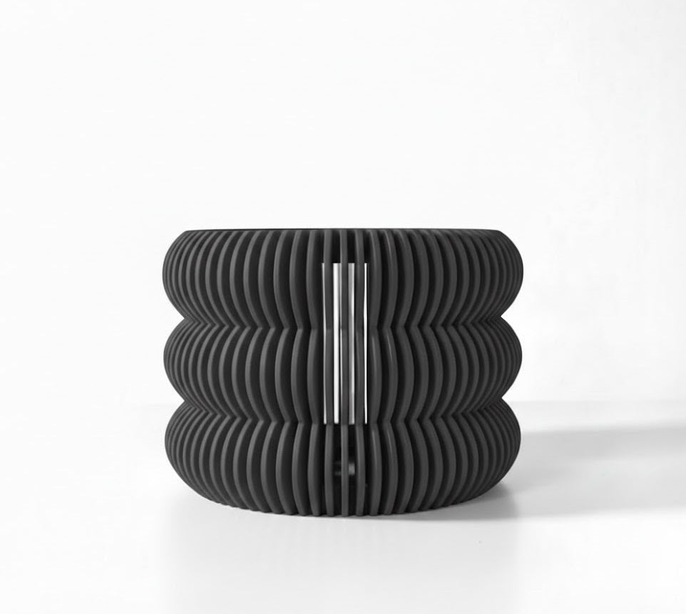 Kurga Pflanztopf – Wellenform trifft Funktionalität für Orchideenliebhaber