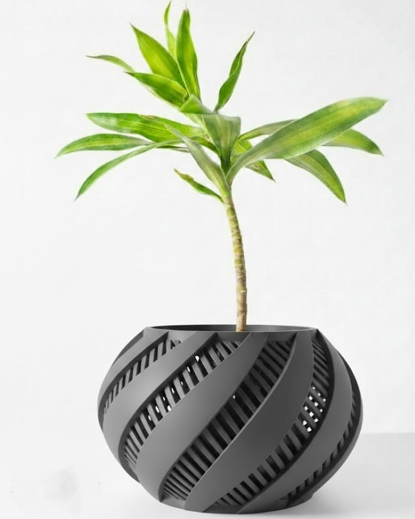 Krato – Der 3D-Pflanztopf mit dynamischem Lamellen-Design