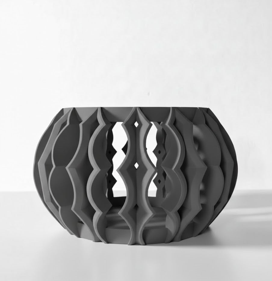 Luvo 3D Orchideen-Pflanztopf – Skulpturale Leichtigkeit trifft Funktion