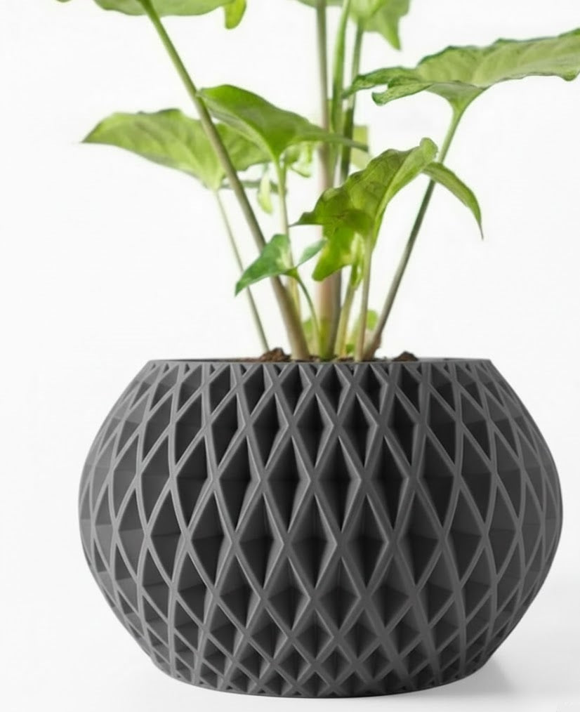 Gisar – Der 3D-Pflanztopf mit rautenstarker Präsenz