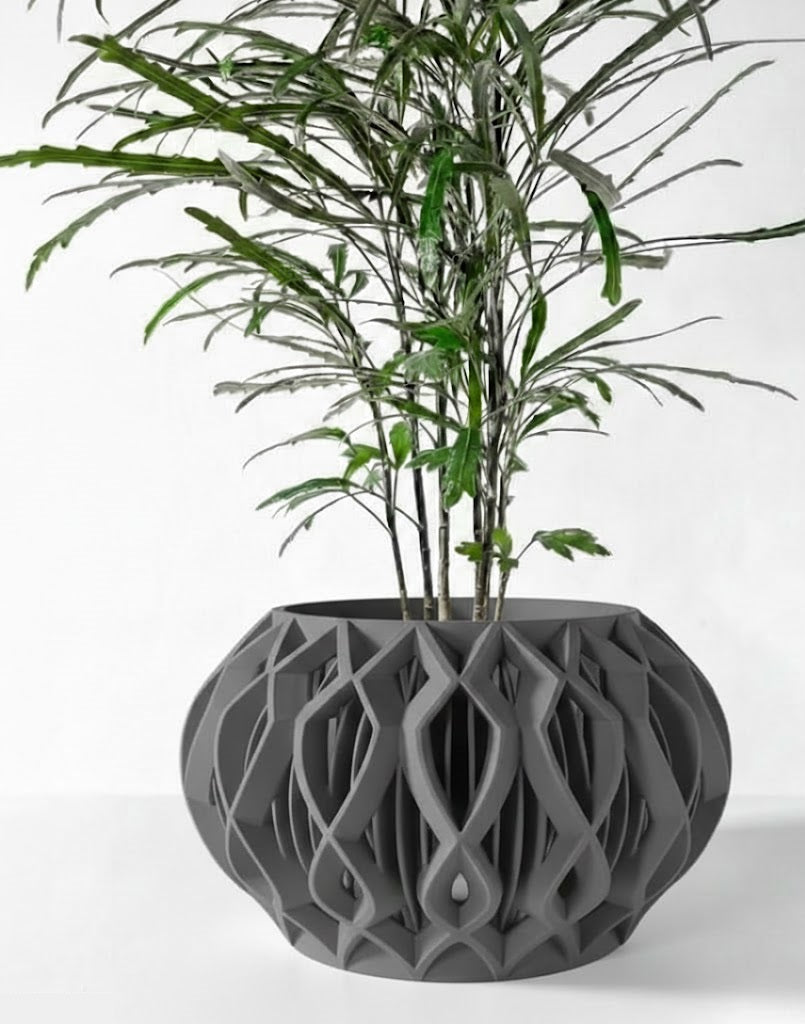 Octa 3D Pflanztopf – Geometrische Eleganz in Perfektion