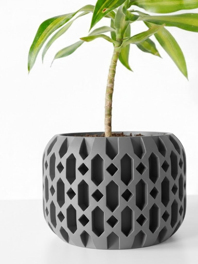 Ritar – Der geometrische 3D-Pflanztopf mit Statement-Struktur