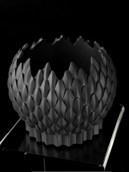 Drachenschuppen Pflanztopf – Majestätisches Design für deine Pflanzen