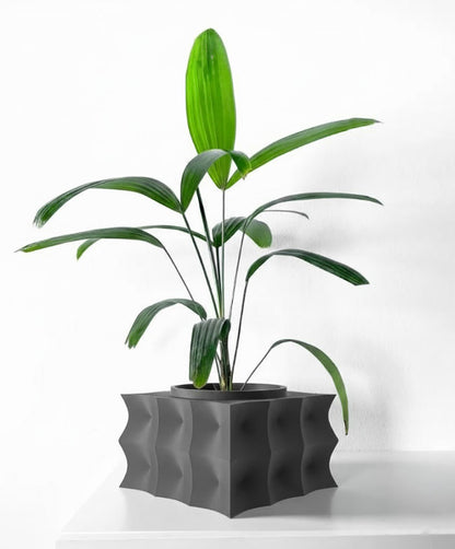 Averth Pflanztopf – Kubische Wellen mit Charakter