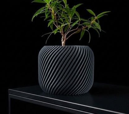 Schräger Pflanztopf – 3D-Design trifft auf Perspektivwechsel
