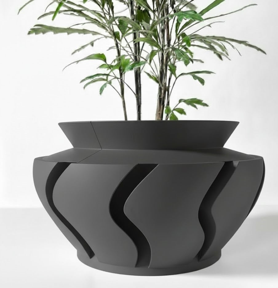 Inero 3D Pflanztopf – Dynamik in Form gegossen