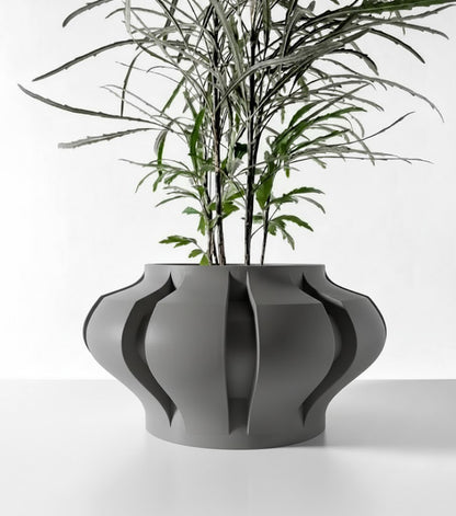 Ariko – Der elegante 3D-Pflanztopf in organischer Form