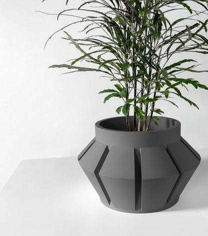 Erno 3D Pflanztopf – Geometrische Klarheit in innovativer Form