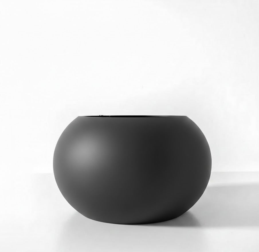 Rono Simple – Puristischer 3D-Pflanztopf in harmonischer Kugelform