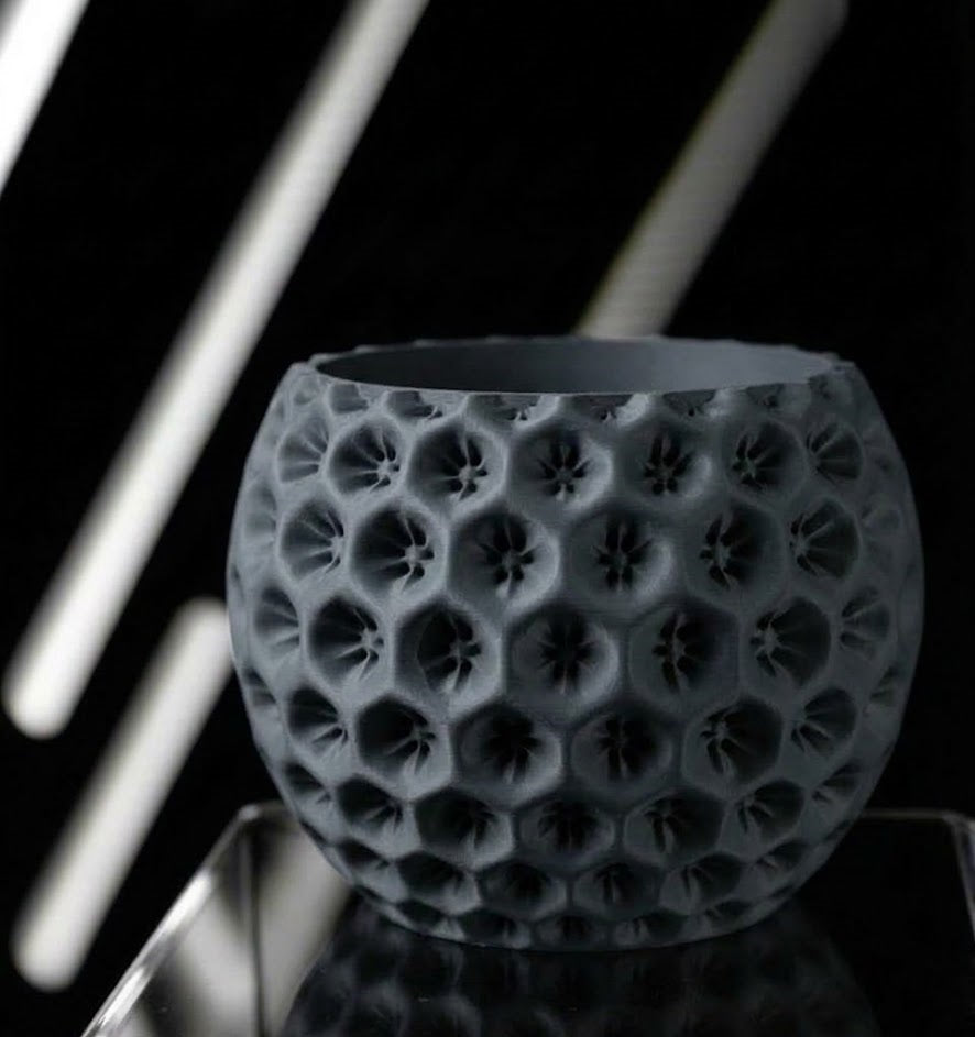 Sternenklar Pflanztopf – Galaktische Eleganz in 3D-Form