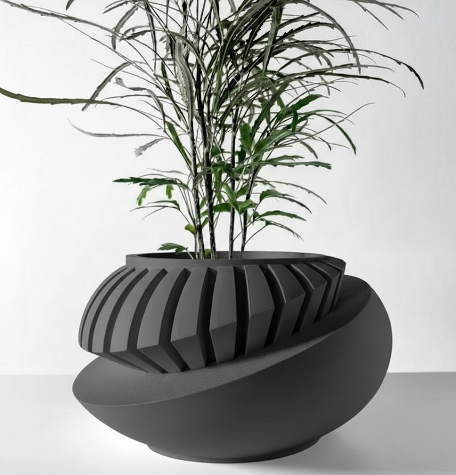 Luxar – 3D-Pflanzentopf mit orbitalem Schwung