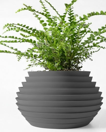 Harno – 3D-Pflanztopf mit Wellenprofil